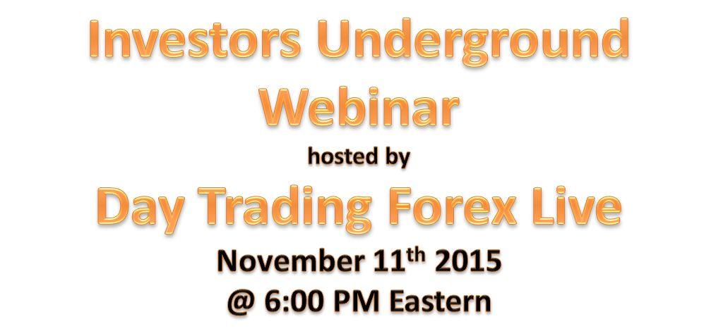 Investors underground forex