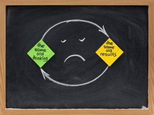 thinking and results mindset - disappointment
